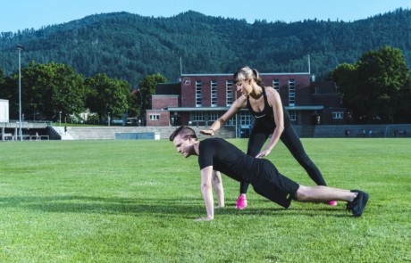 Training mit persönlicher Trainerin in Freiburg